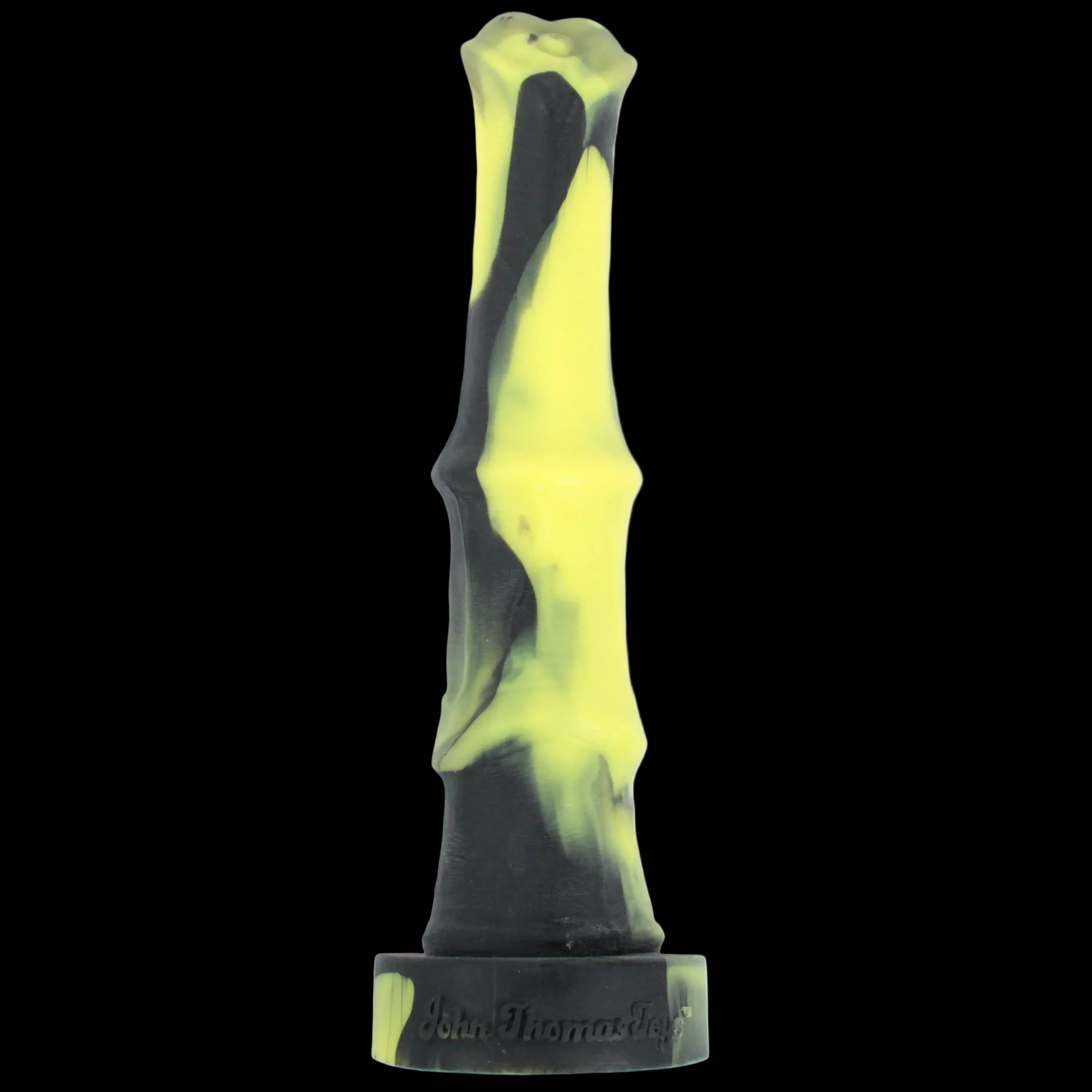 ITALIAN STALLION Platinum Silicone Dildo