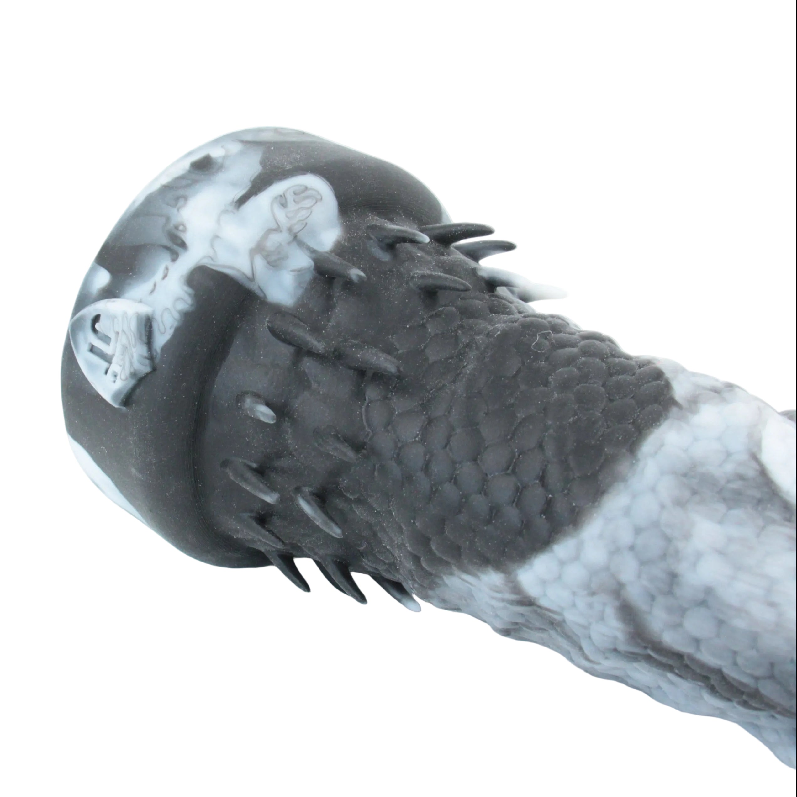 BARBARIAN Platinum Silicone Dildo