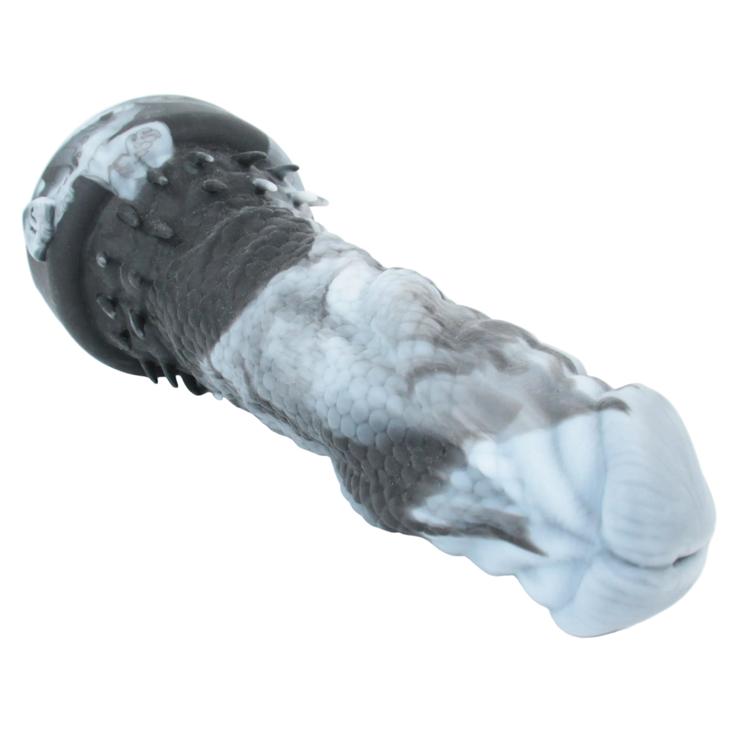 BARBARIAN Platinum Silicone Dildo