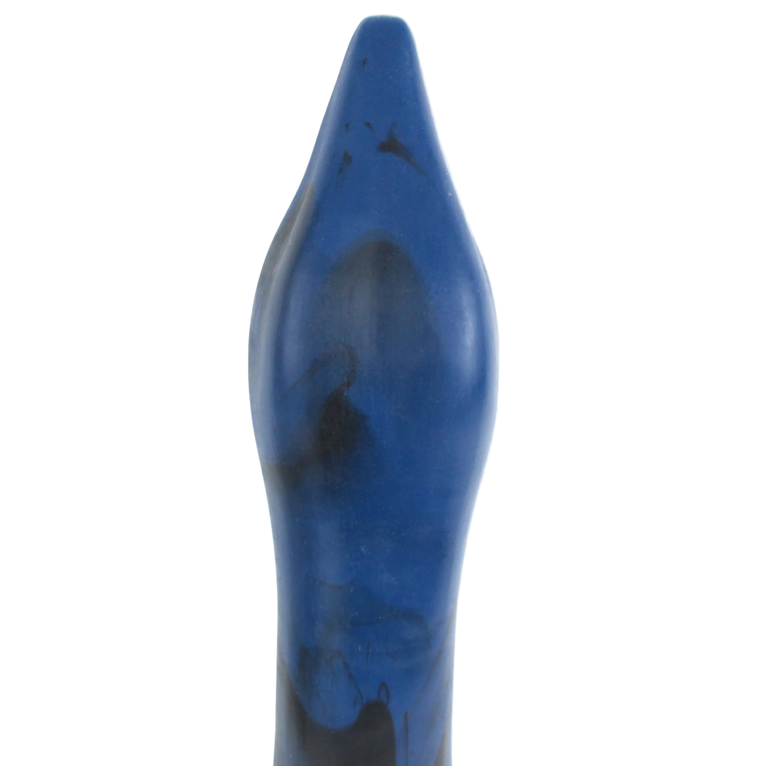 GOOSE NECK Platinum Silicone Dildo