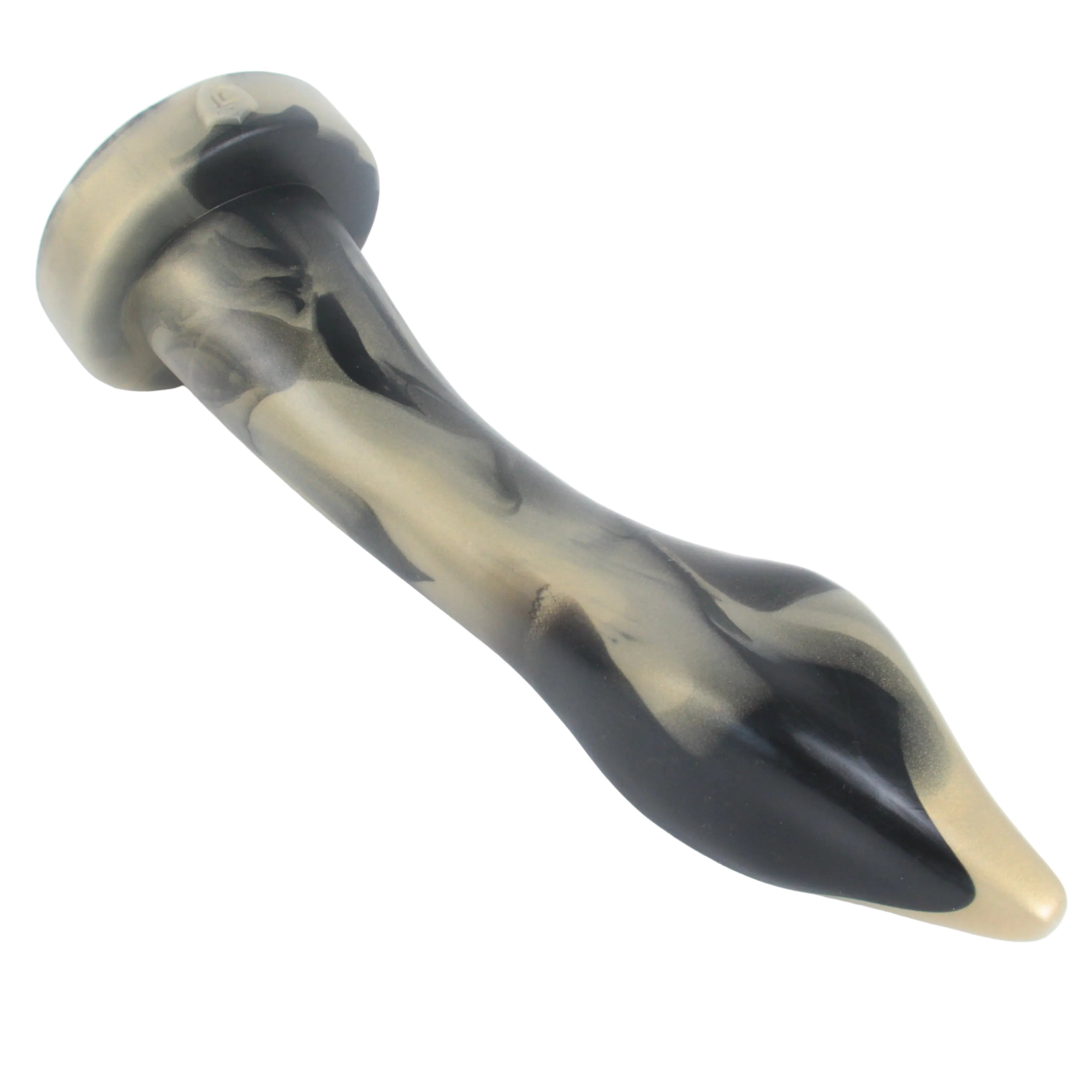 GOOSE NECK Platinum Silicone Dildo