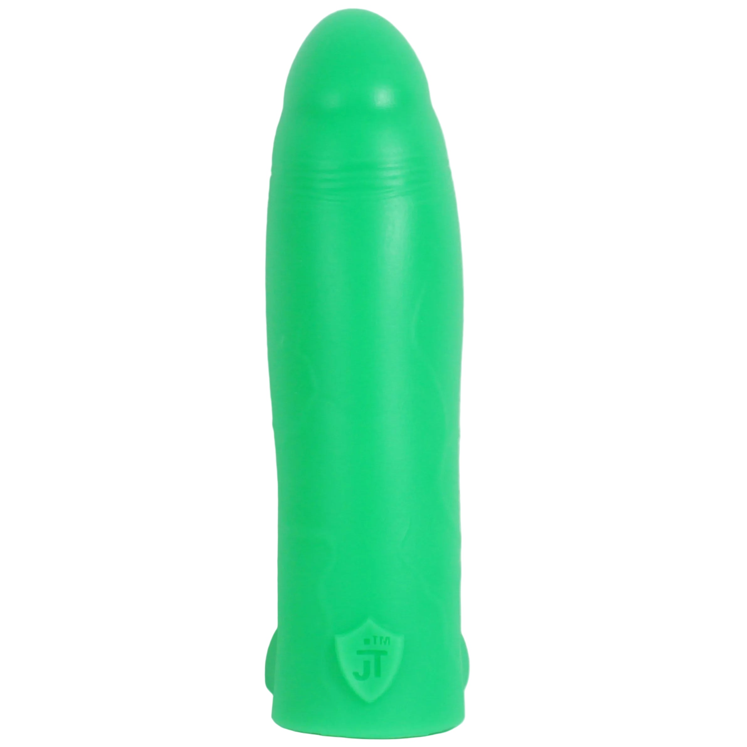The GAPER - Platinum Silicone Dildo