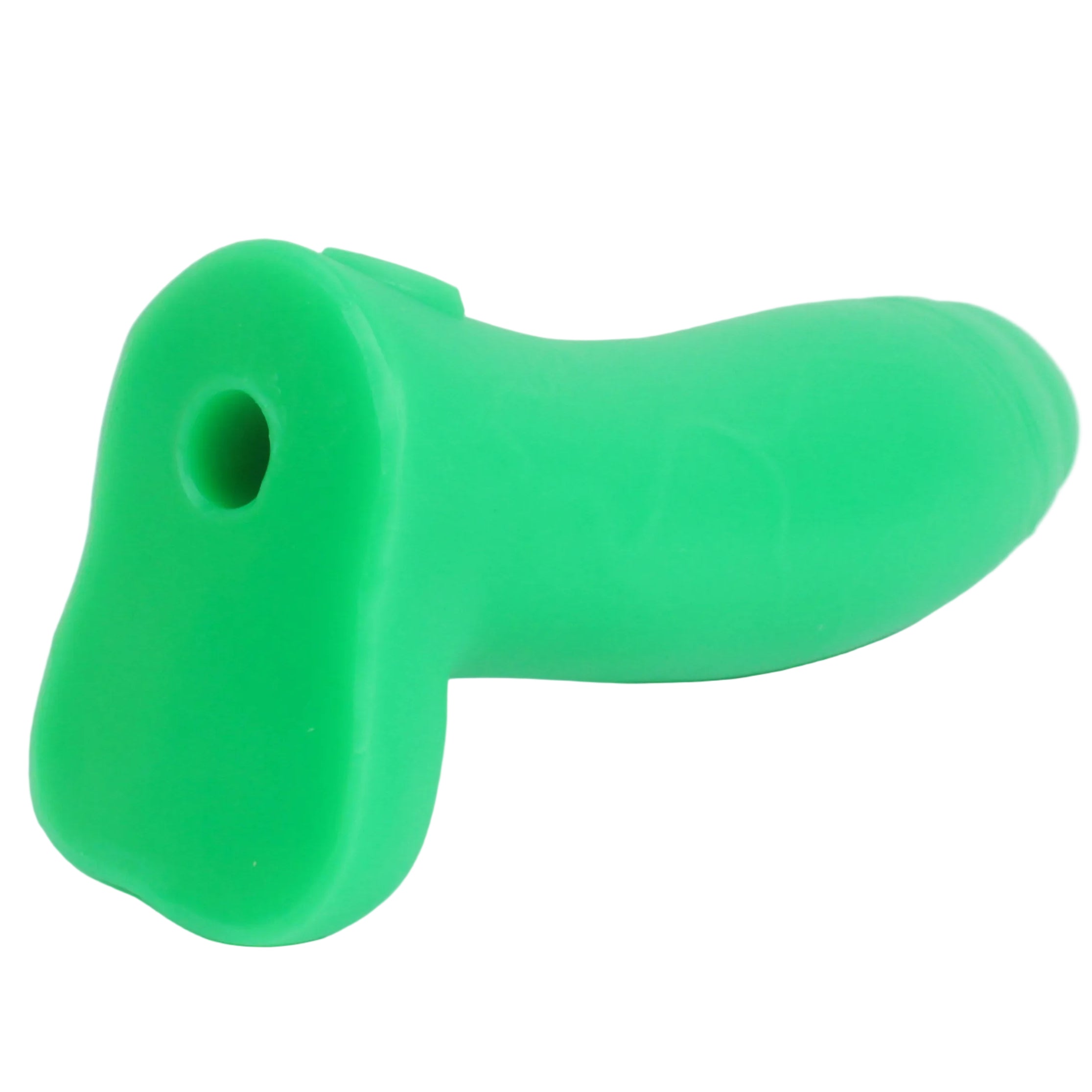 The GAPER - Platinum Silicone Dildo