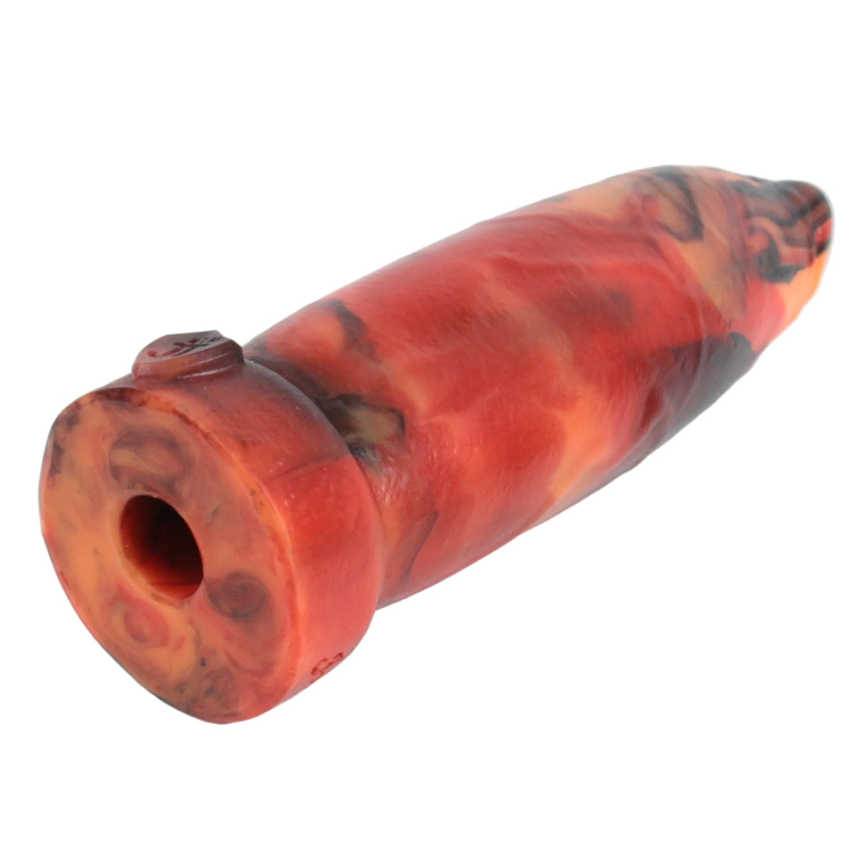 The Buffalo by John Thomas Toys features a vac-u-lock compatible hole at the base of the toy, for added stability when used with compatible accessories.