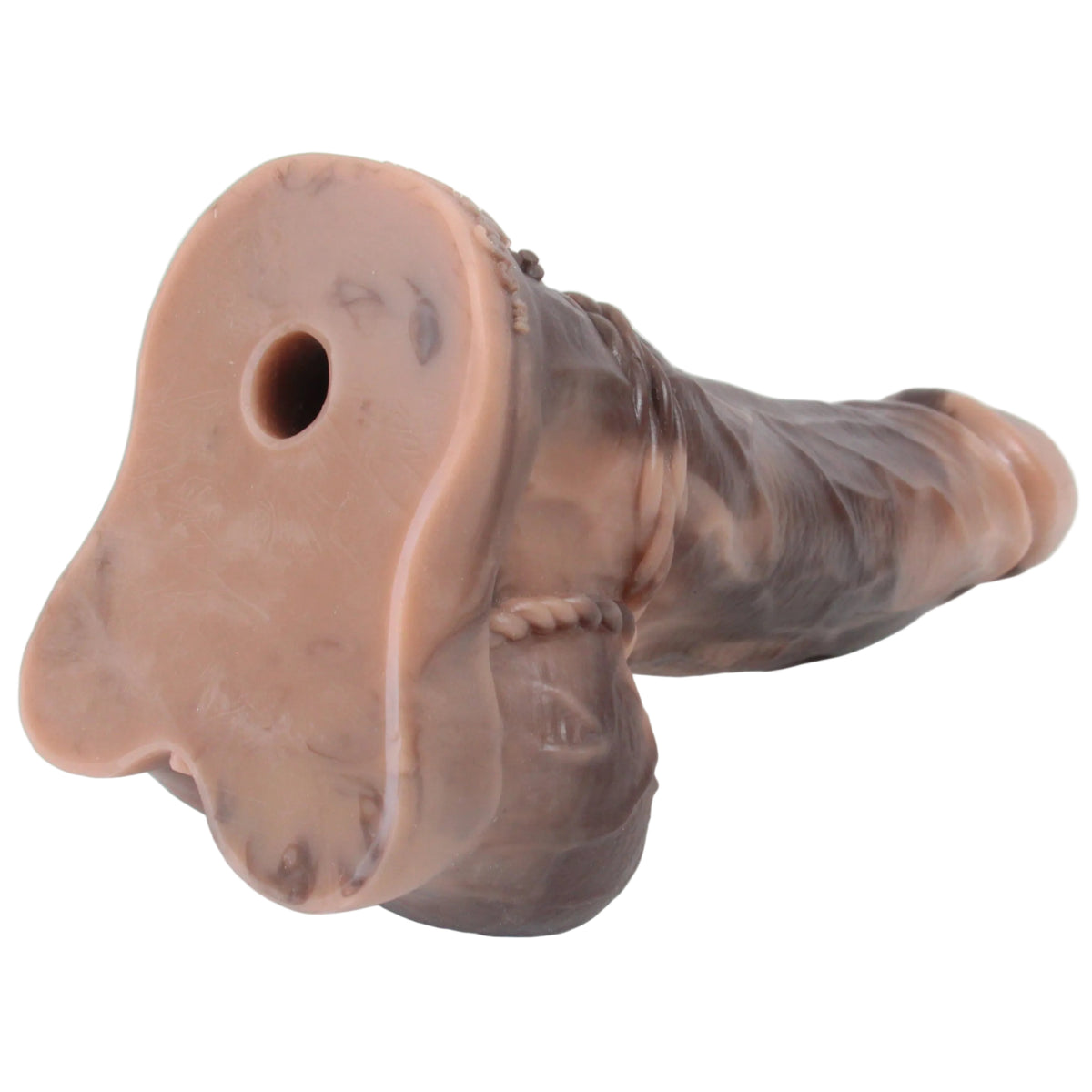 Scally Wag by John Thomas Toys features a vac-u-lock compatible hole at the base of the toy, for added stability when used with compatible accessories.