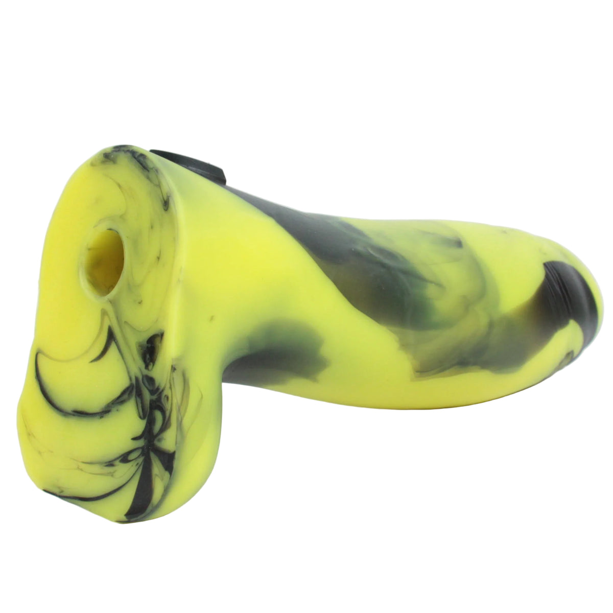 The Gaper by John Thomas Toys features a vac-u-lock compatible hole at the base of the toy, for added stability when used with compatible accessories.