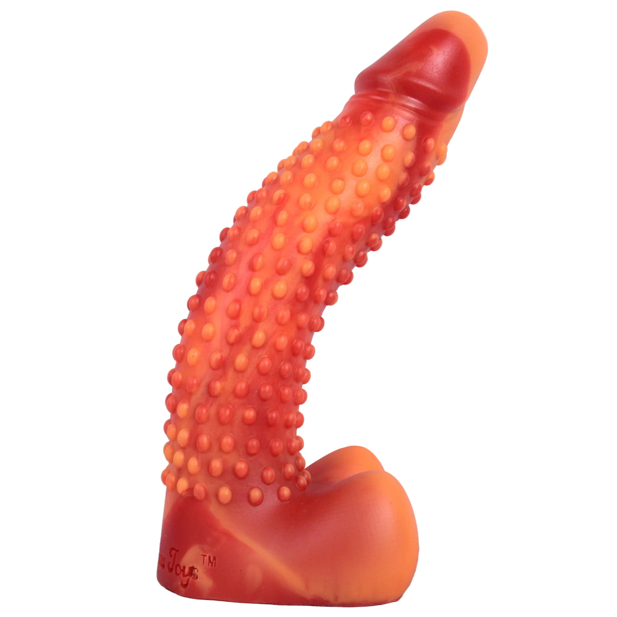 KNOBBY - Platinum Silicone Stretcher Dildo