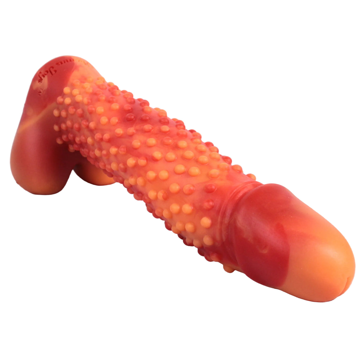KNOBBY - Platinum Silicone Stretcher Dildo