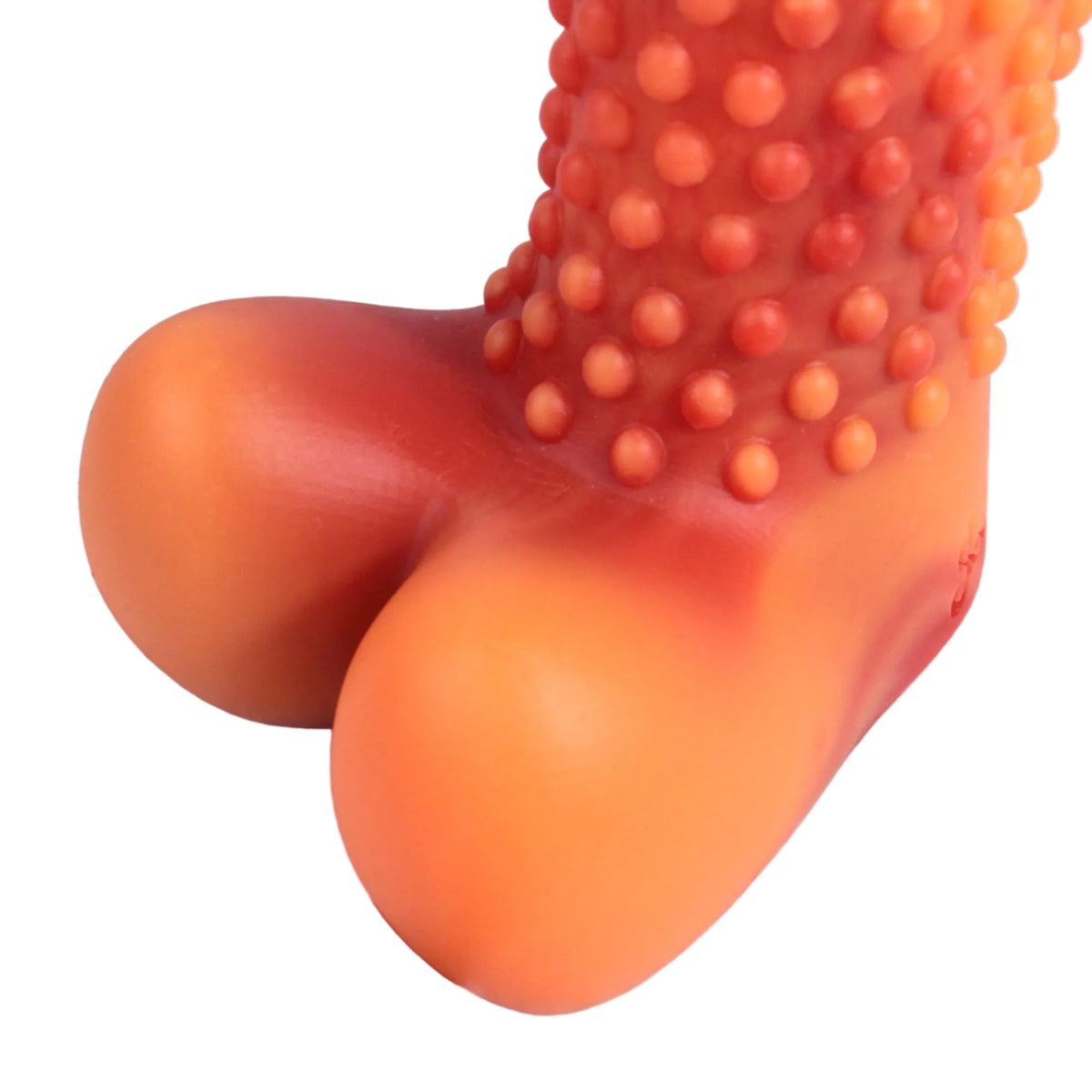 KNOBBY - Platinum Silicone Stretcher Dildo