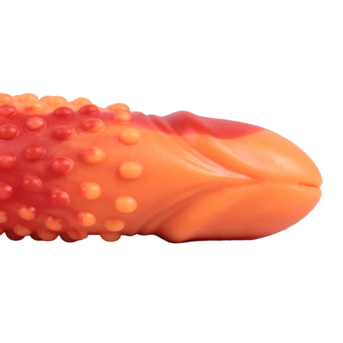KNOBBY - Platinum Silicone Stretcher Dildo