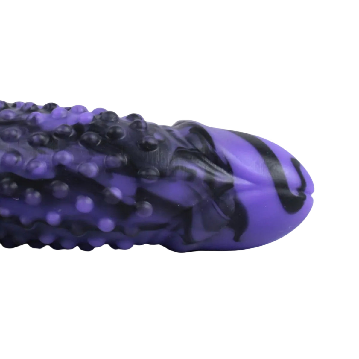 KNOBBY - Platinum Silicone Stretcher Dildo