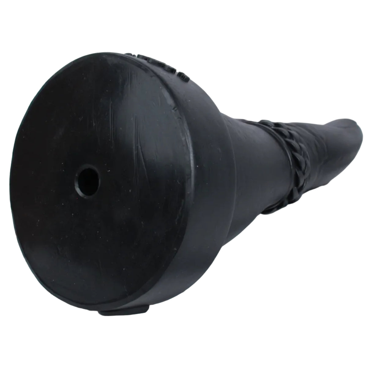 Tom's Thumb by John Thomas Toys features a vac-u-lock compatible hole at the base of the toy, for added stability when used with compatible accessories.