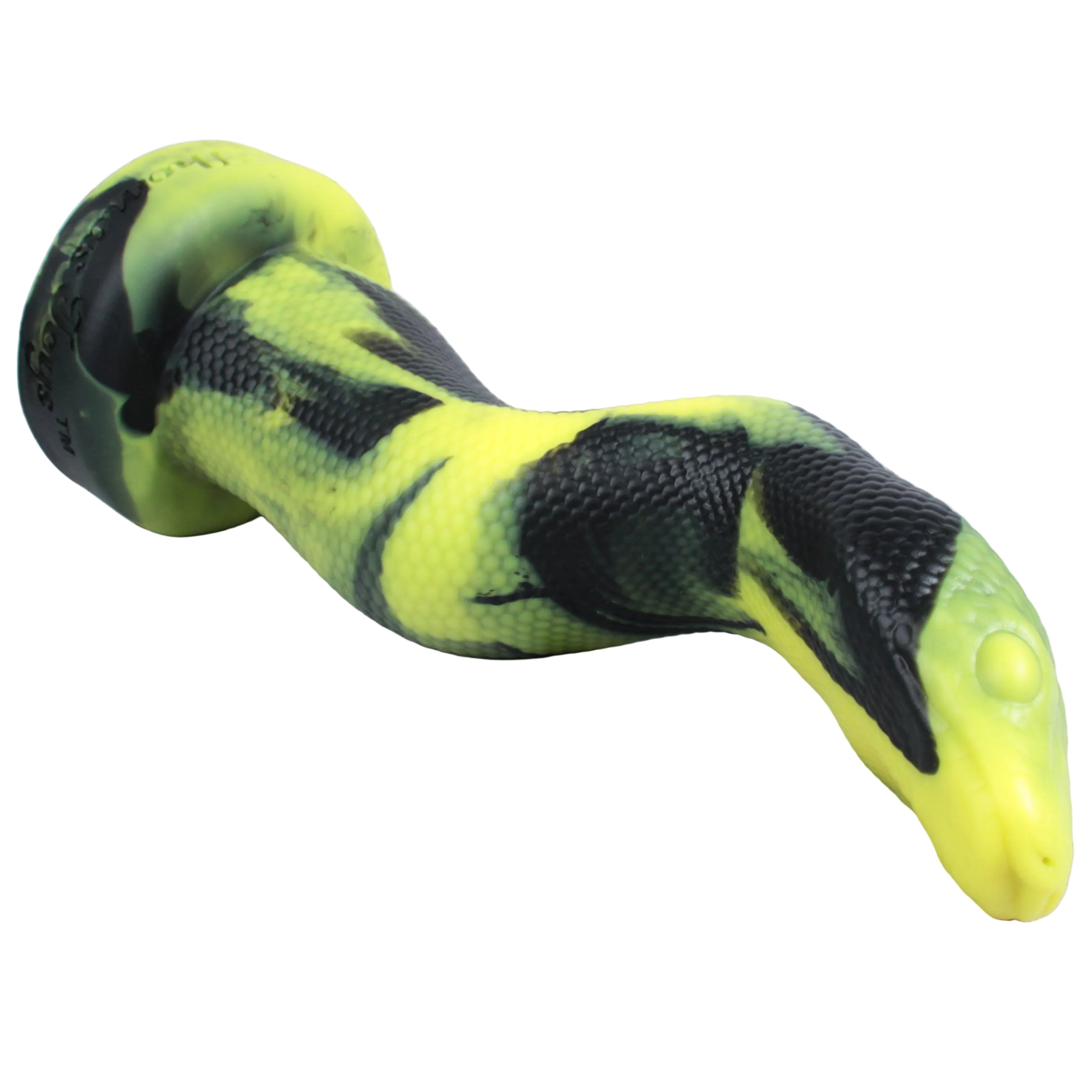 The SNAKE - Platinum Silicone Dildo
