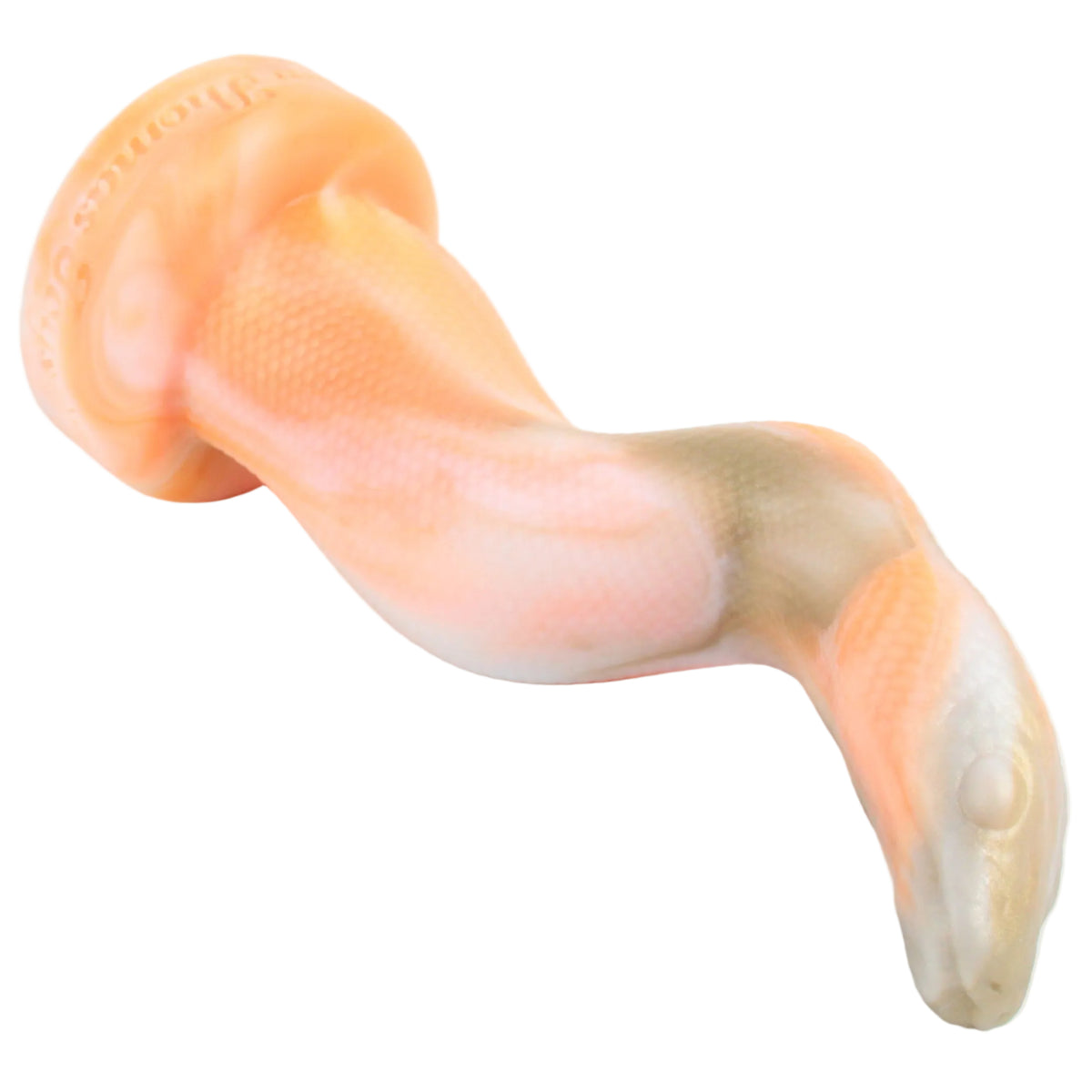 The SNAKE - Platinum Silicone Dildo