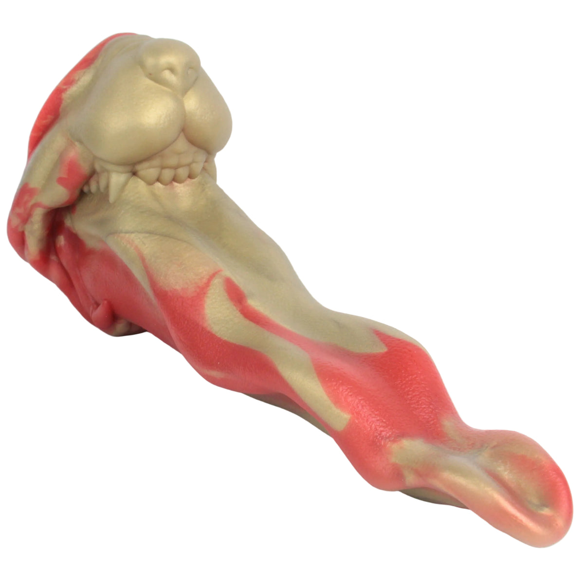 The BEAST OF BODMIN - Platinum Silicone Dildo