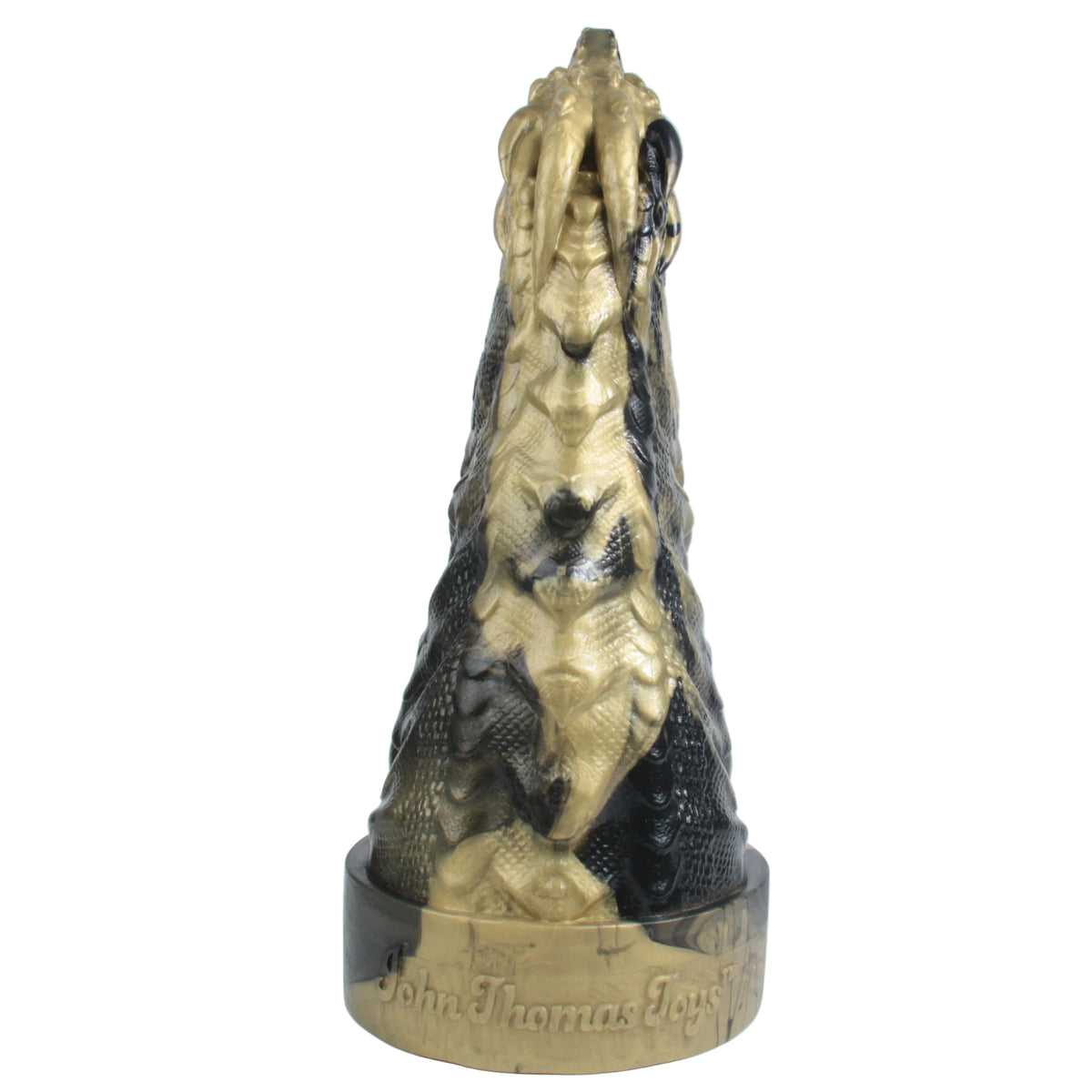 JOHN'S DRAGON - Platinum Silicone Dildo
