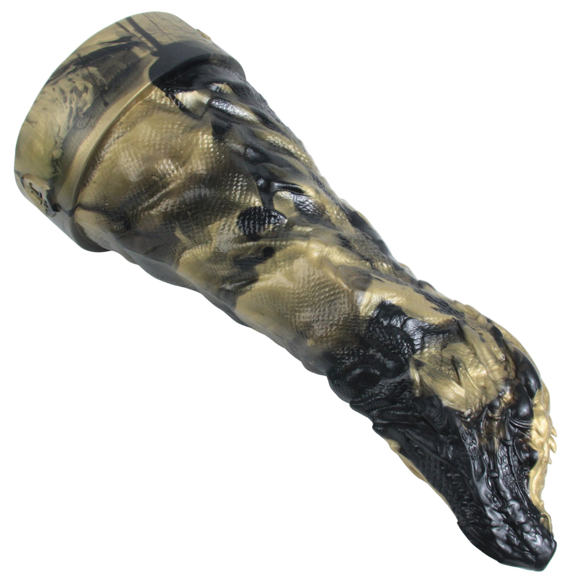 JOHN'S DRAGON - Platinum Silicone Dildo