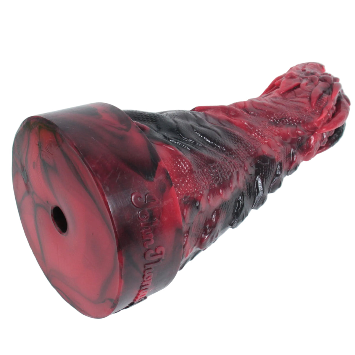 JOHN'S DRAGON - Platinum Silicone Dildo