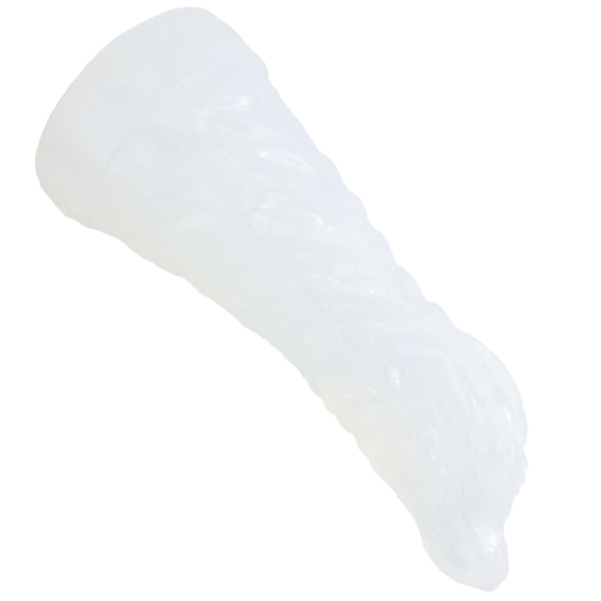 JOHN'S DRAGON - Platinum Silicone Dildo