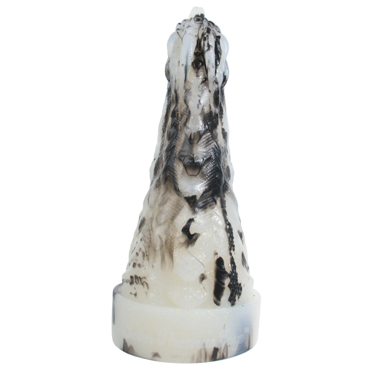 JOHN'S DRAGON - Platinum Silicone Dildo