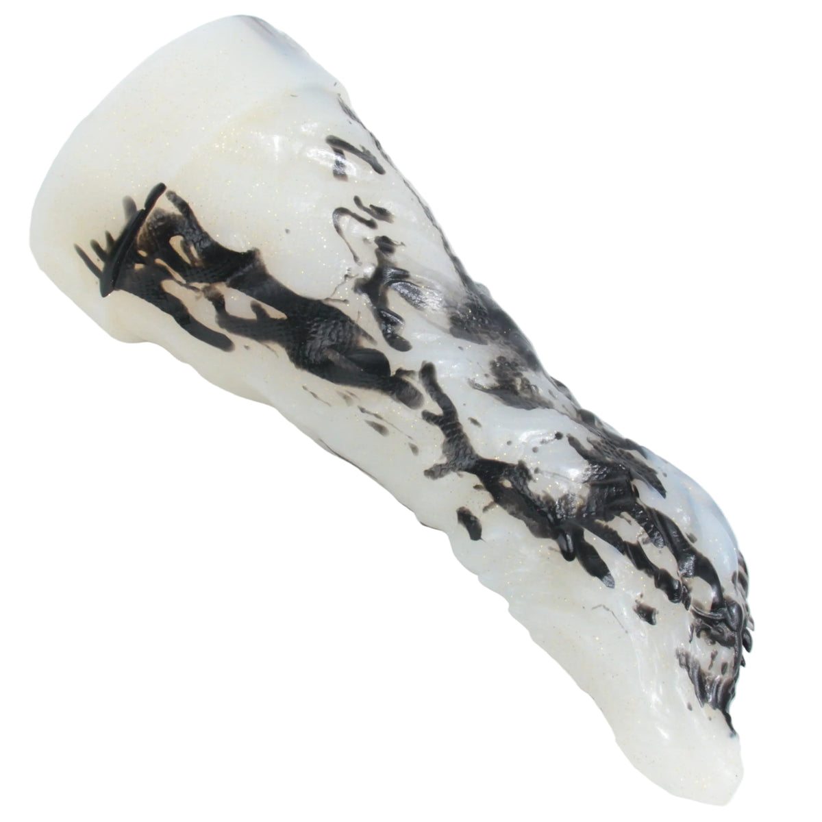 JOHN'S DRAGON - Platinum Silicone Dildo