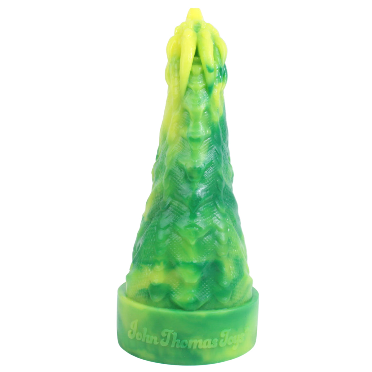 JOHN'S DRAGON - Platinum Silicone Dildo