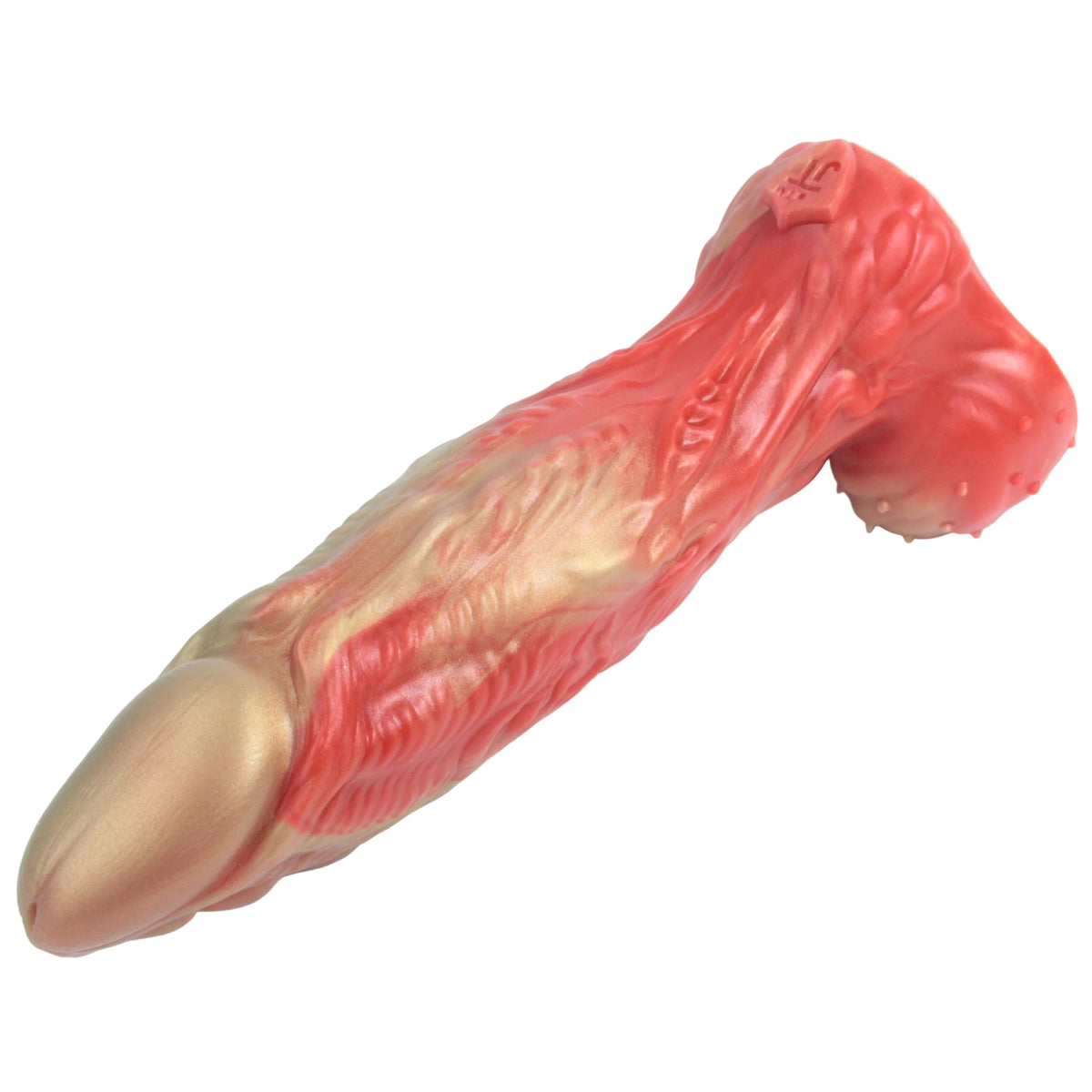 ORIGINAL DRAGON'S COCK - Platinum Silicone Dildo