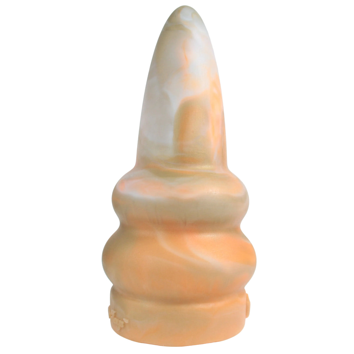 HUNGRY HOLE - Platinum Silicone Dildo