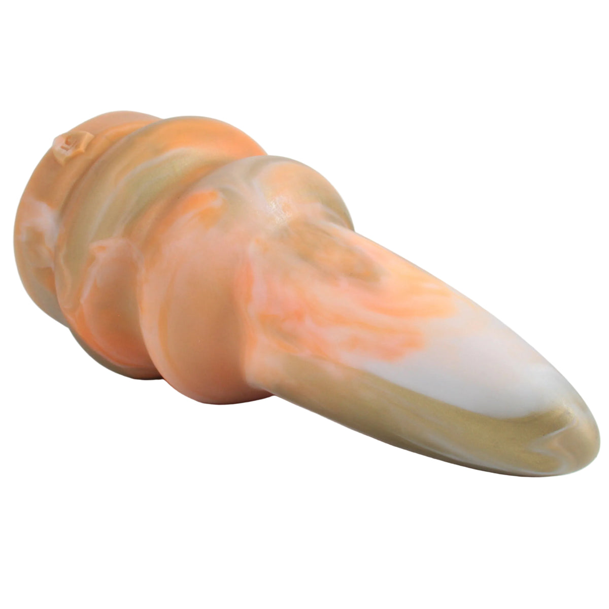 HUNGRY HOLE - Platinum Silicone Dildo