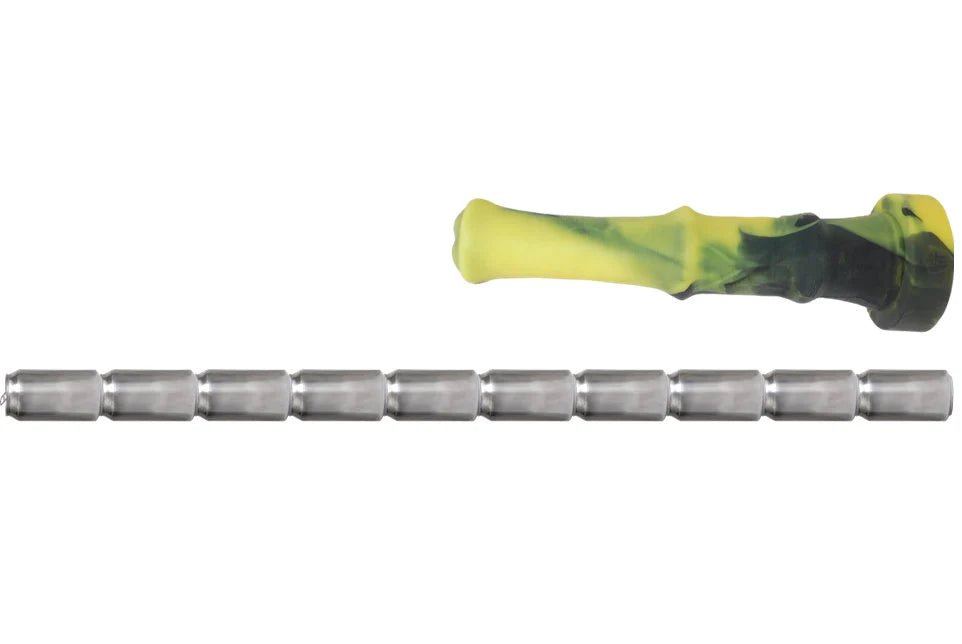 ITALIAN STALLION Platinum Silicone Dildo