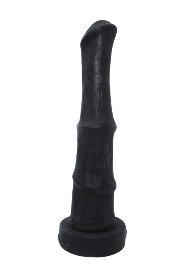 ITALIAN STALLION Platinum Silicone Dildo