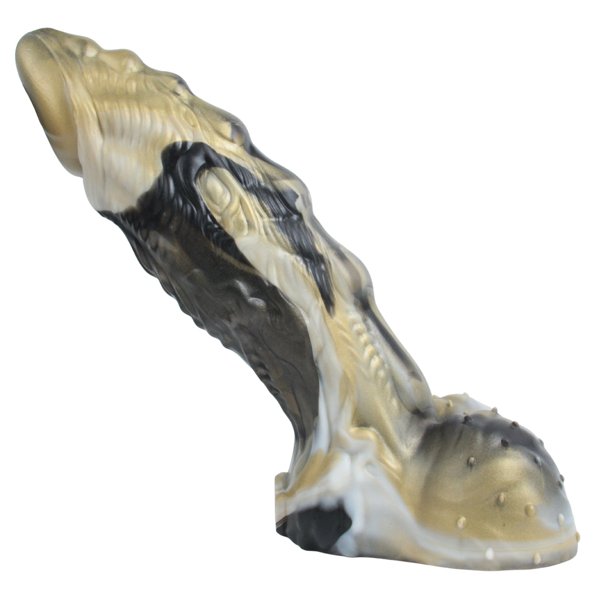 ORIGINAL DRAGON'S COCK - Platinum Silicone Dildo
