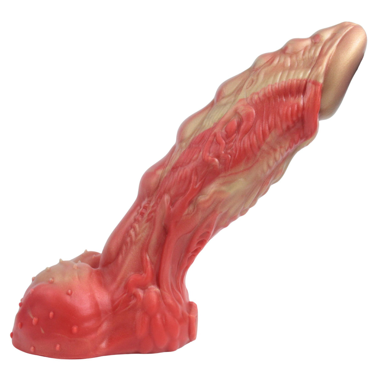 ORIGINAL DRAGON'S COCK - Platinum Silicone Dildo