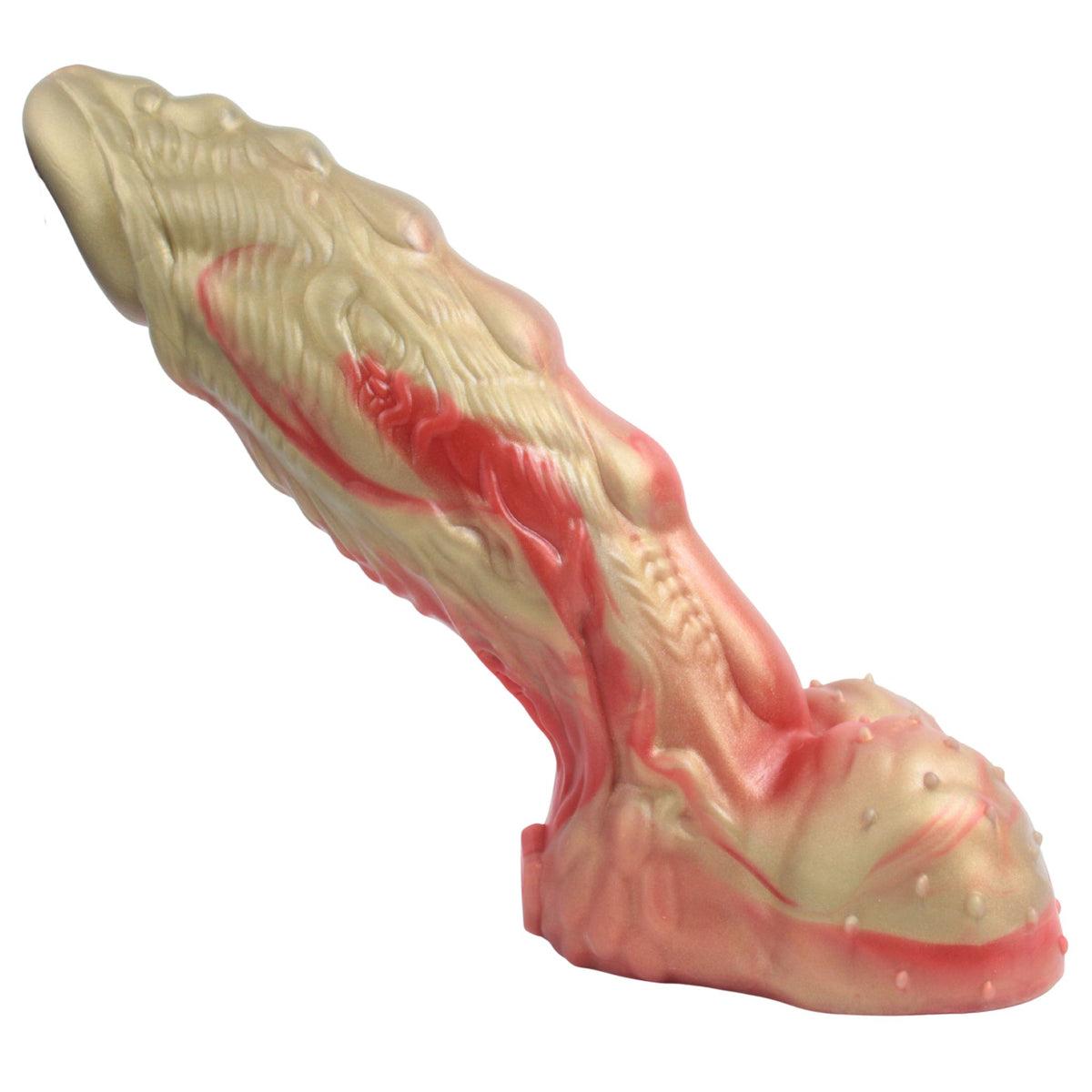 ORIGINAL DRAGON'S COCK - Platinum Silicone Dildo