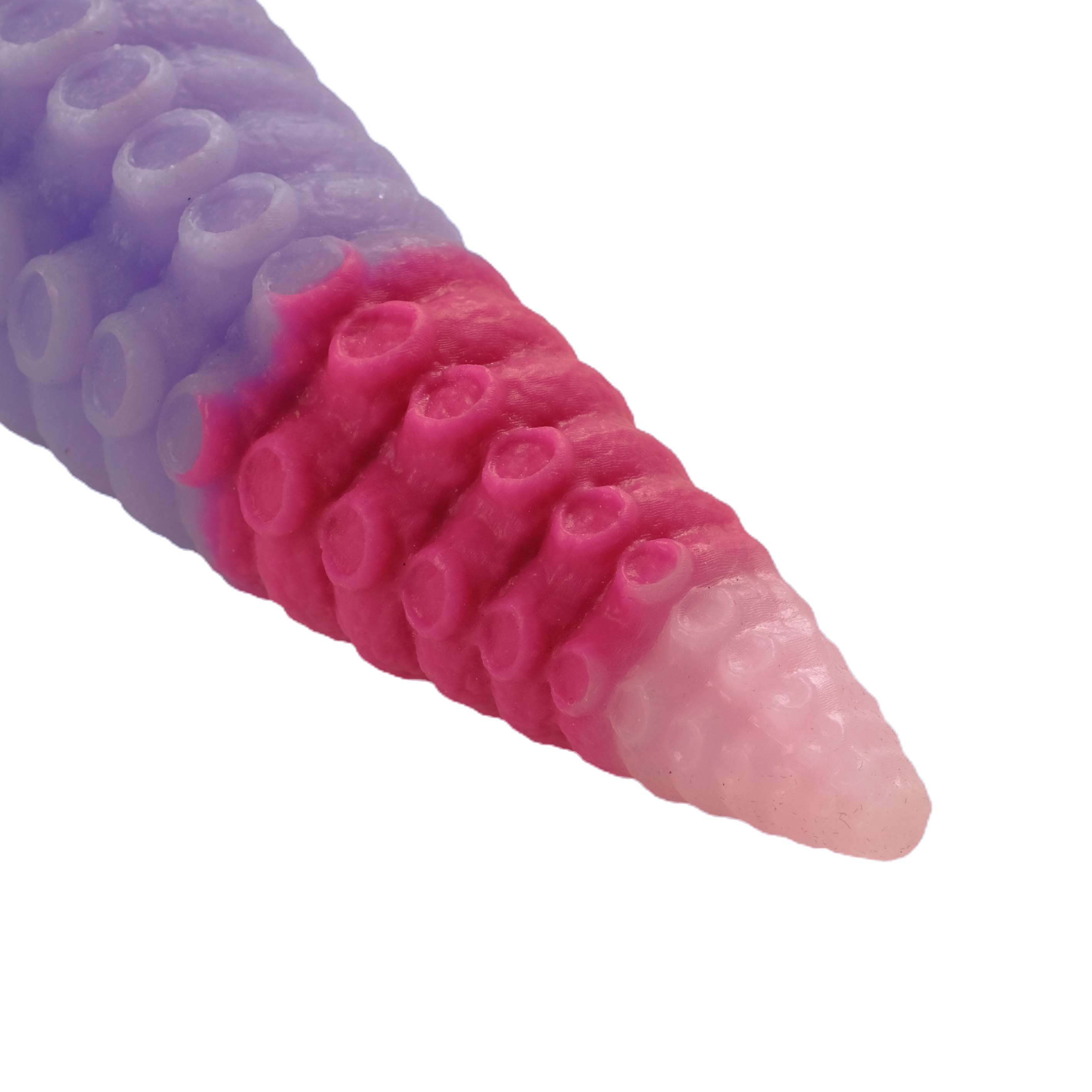 ORIGINAL TENTACLE Platinum Silicone Dildo