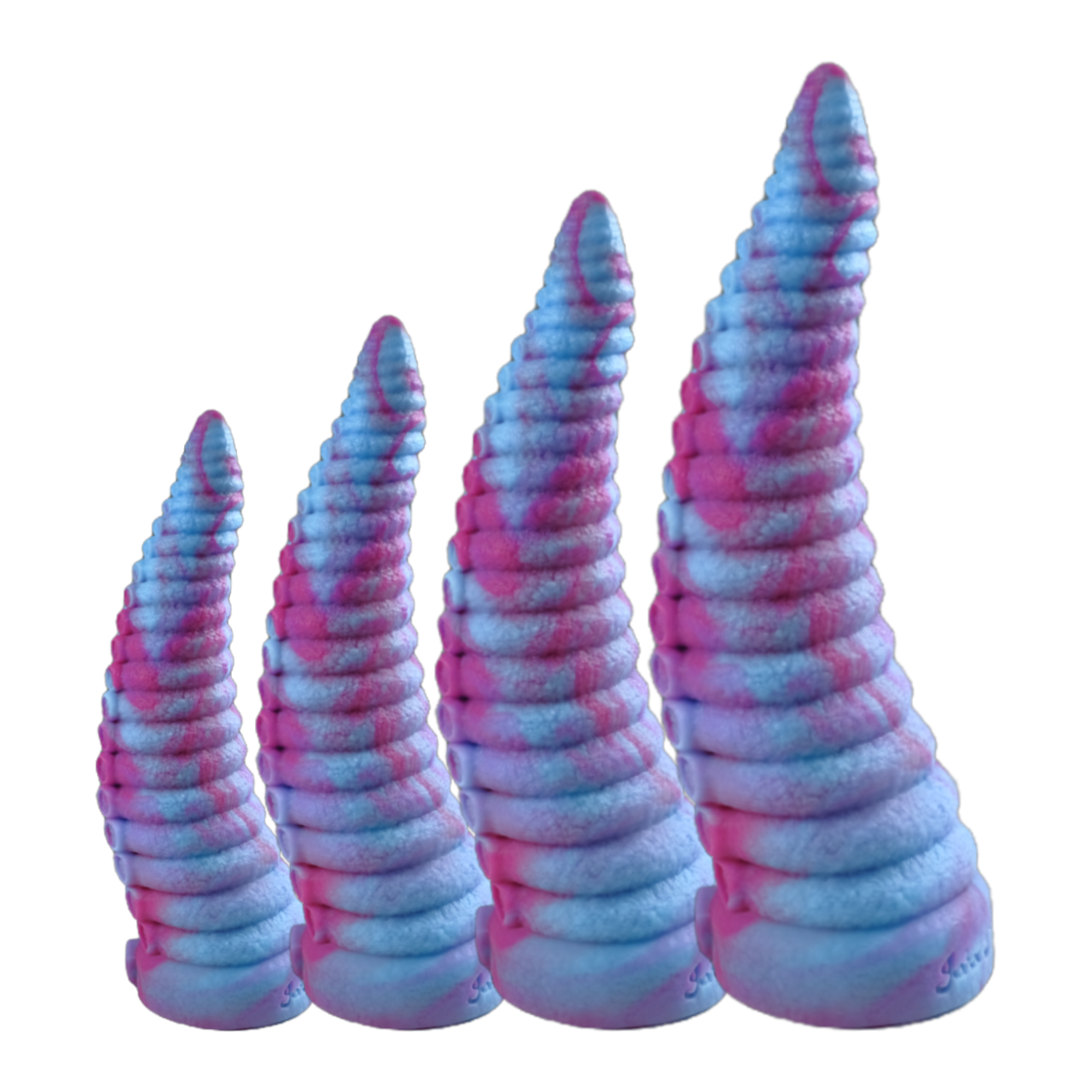 ORIGINAL TENTACLE Platinum Silicone Dildo