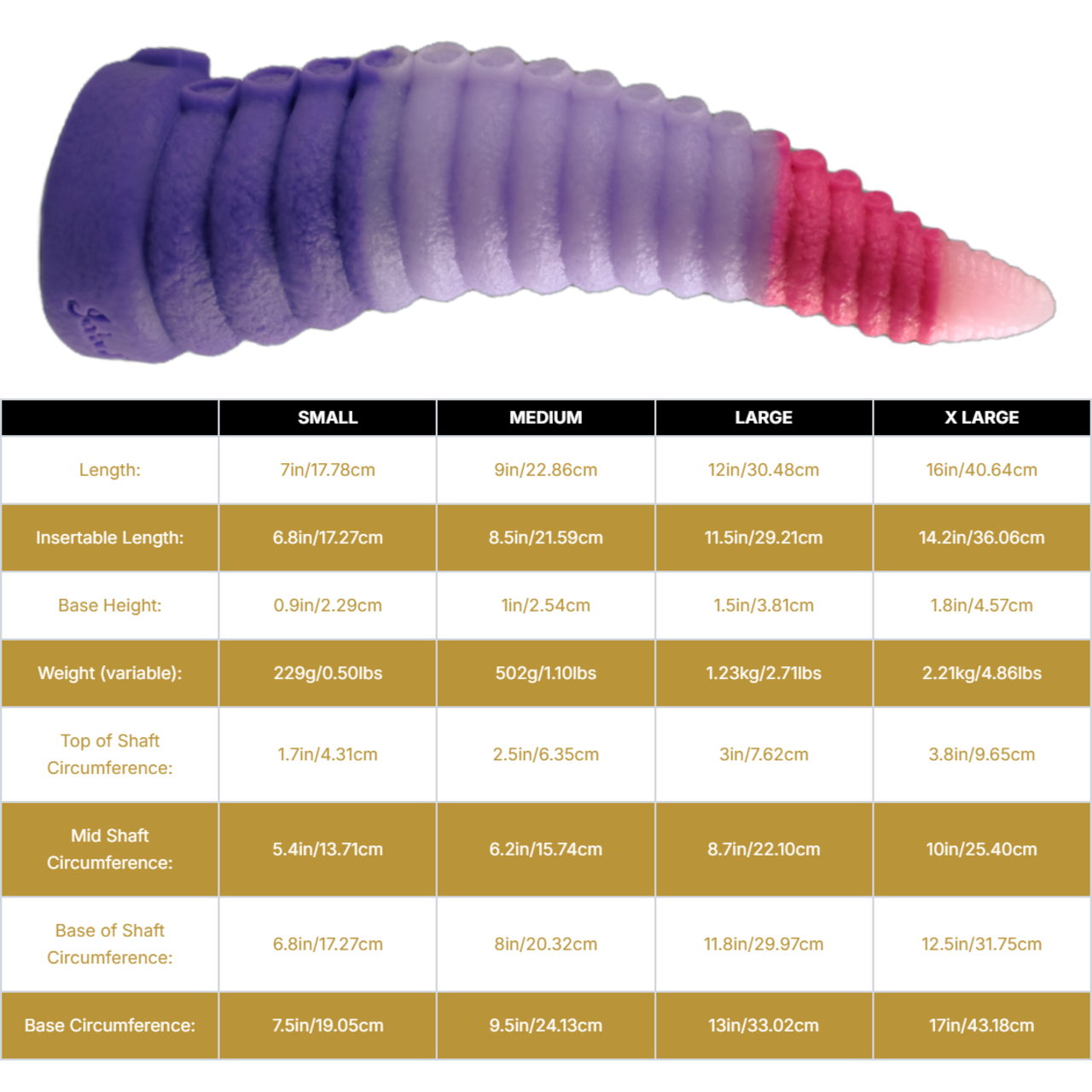 ORIGINAL TENTACLE Platinum Silicone Dildo