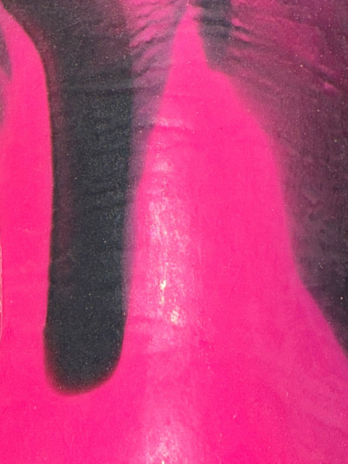 Neon Pink and Black