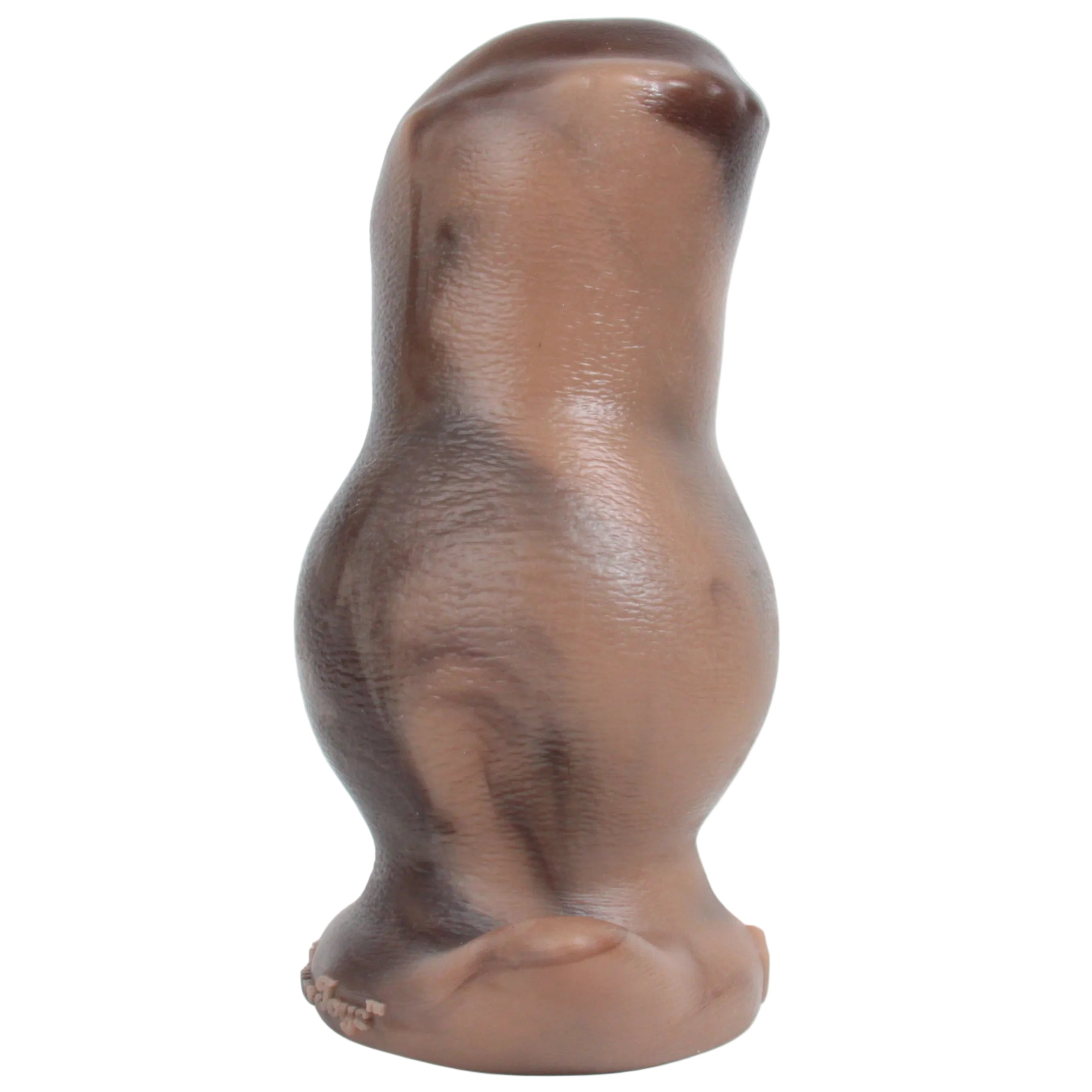 Photo of the Pony, showing the side of the toy and knotted shaft.