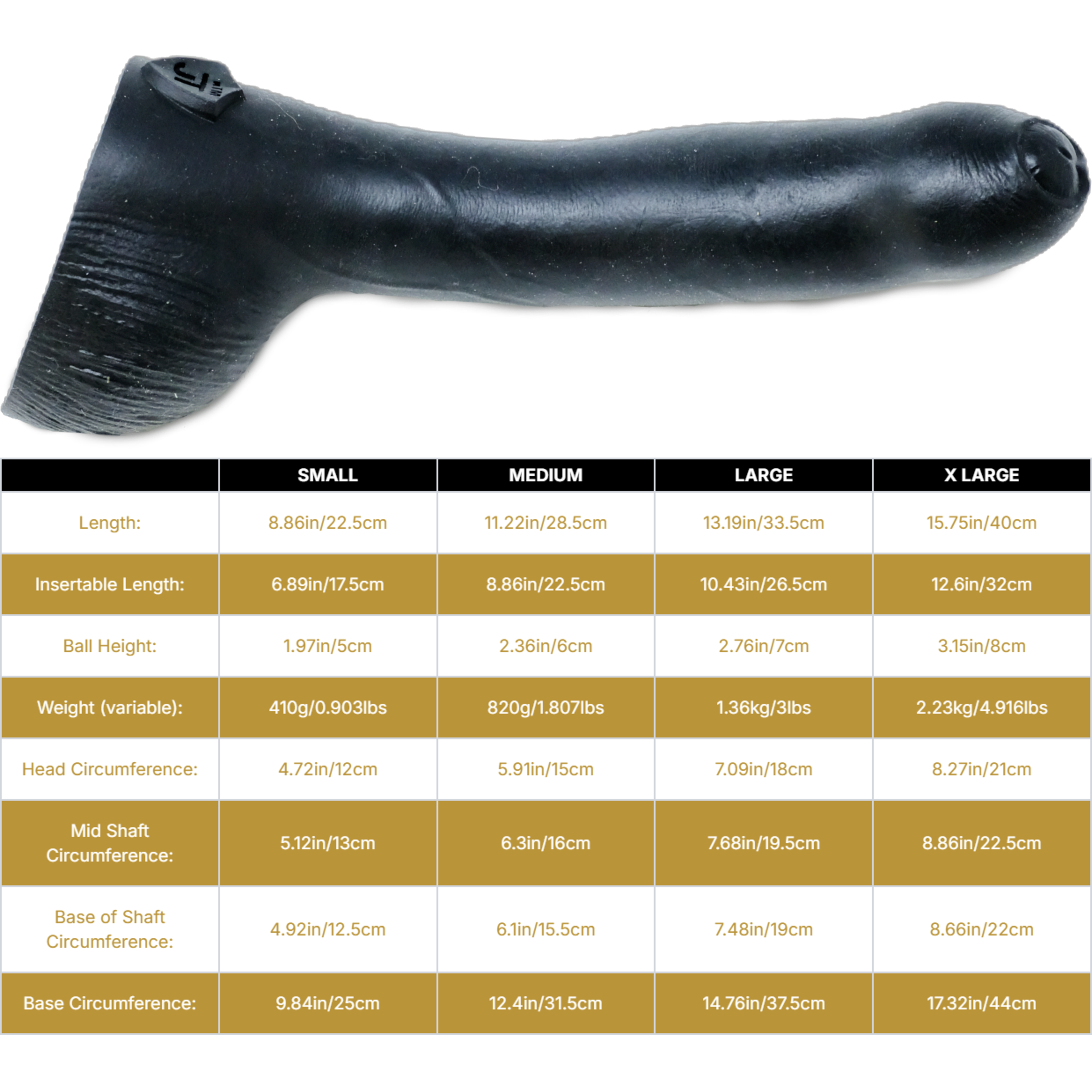 HANS - Platinum Silicone Dildo