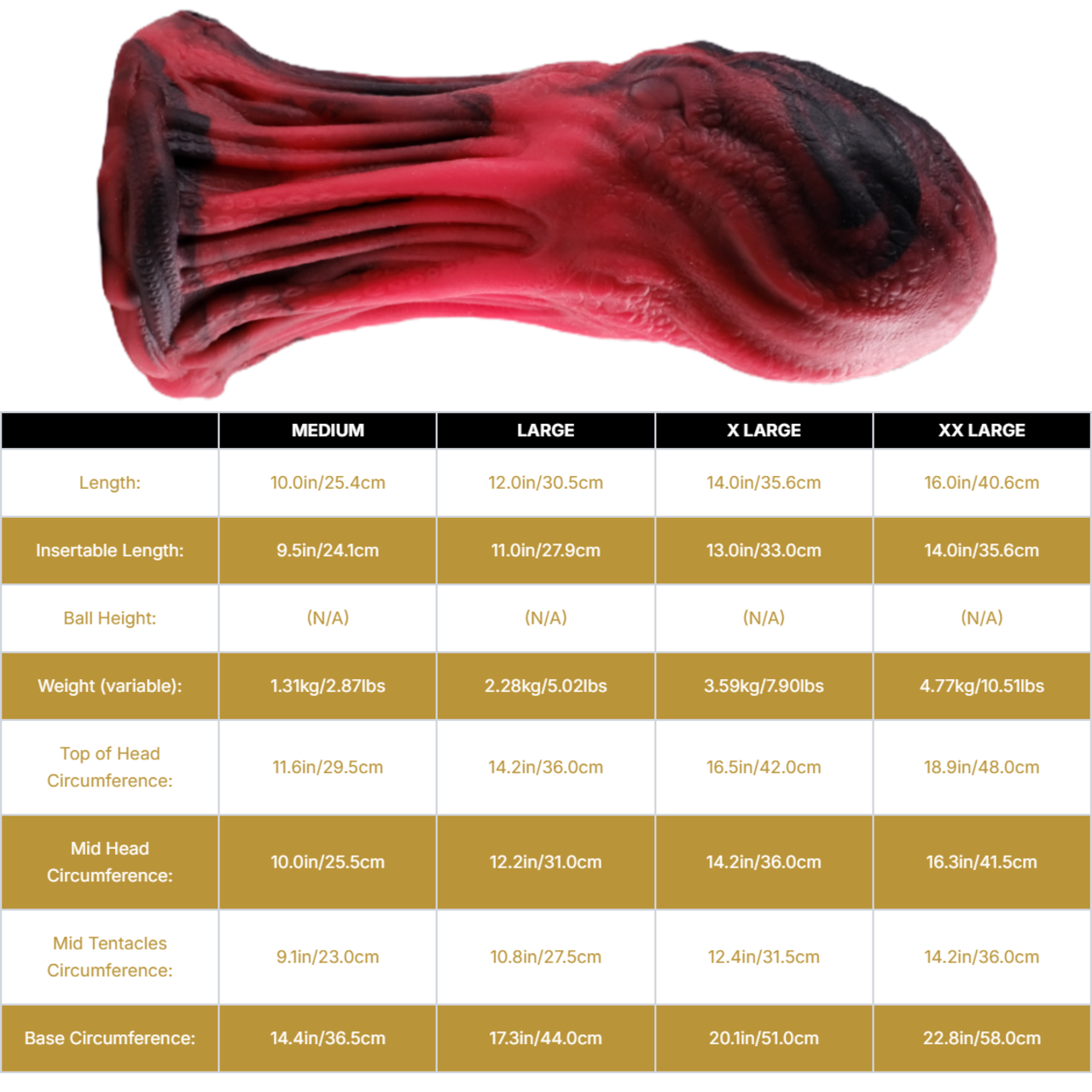 SEA GORGON Platinum Silicone Stretcher