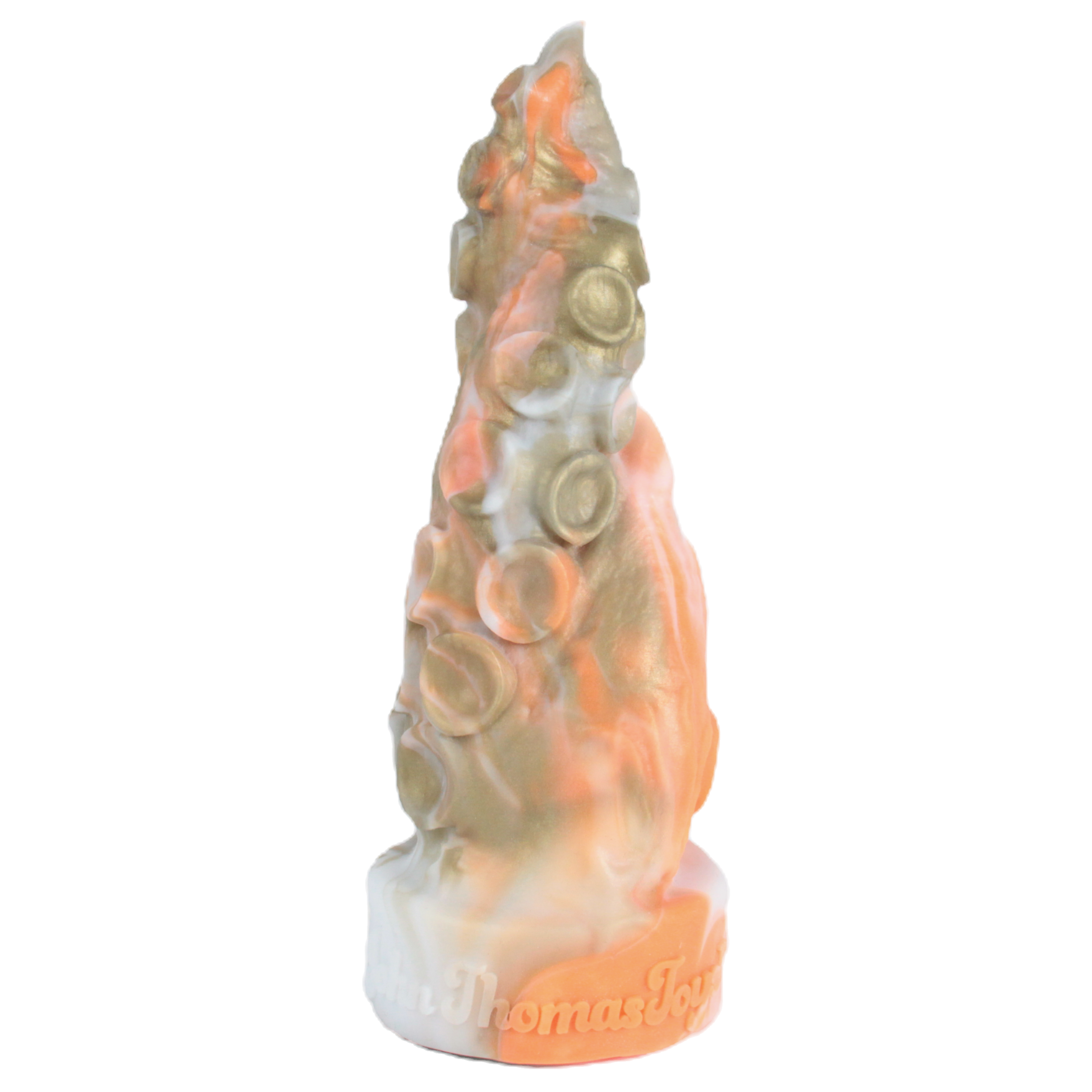 TWISTED TENTACLES - Platinum Silicone Fantasy Dildo