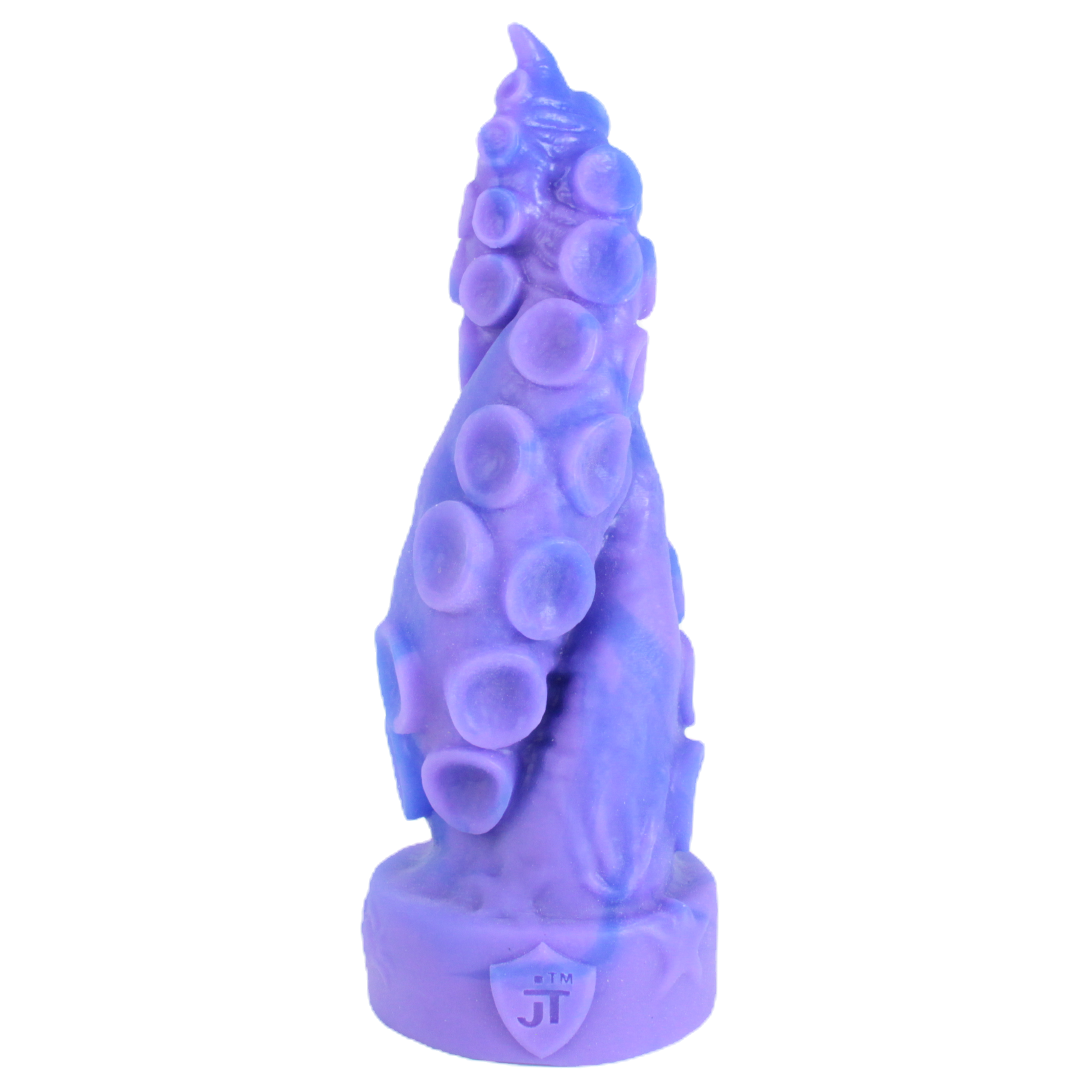 TWISTED TENTACLES - Platinum Silicone Fantasy Dildo