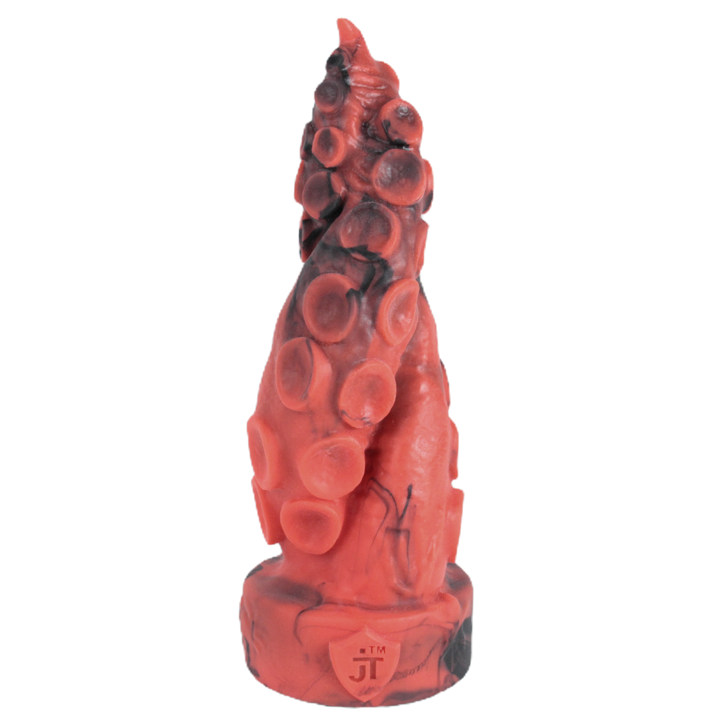 TWISTED TENTACLES - Platinum Silicone Fantasy Dildo