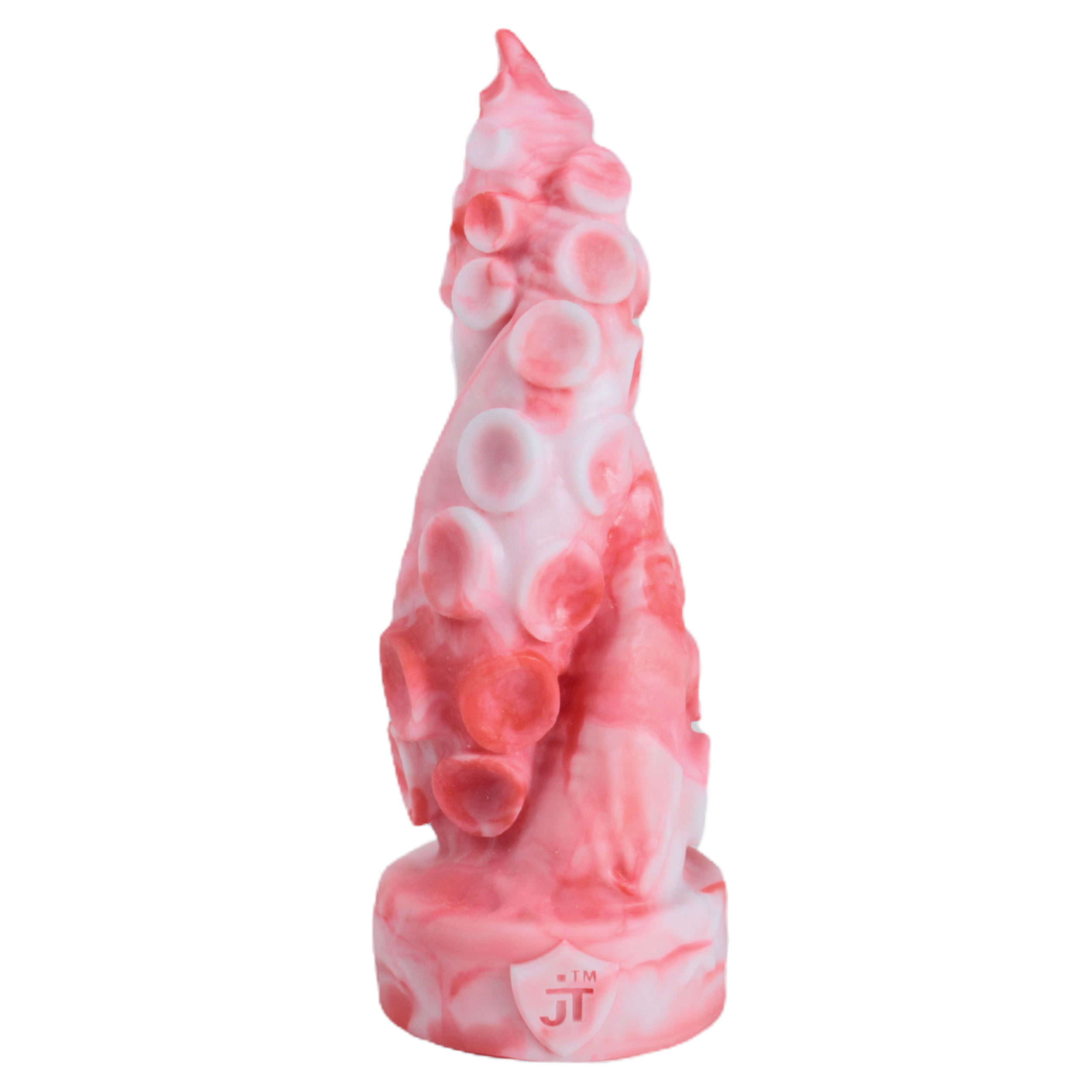 TWISTED TENTACLES - Platinum Silicone Fantasy Dildo