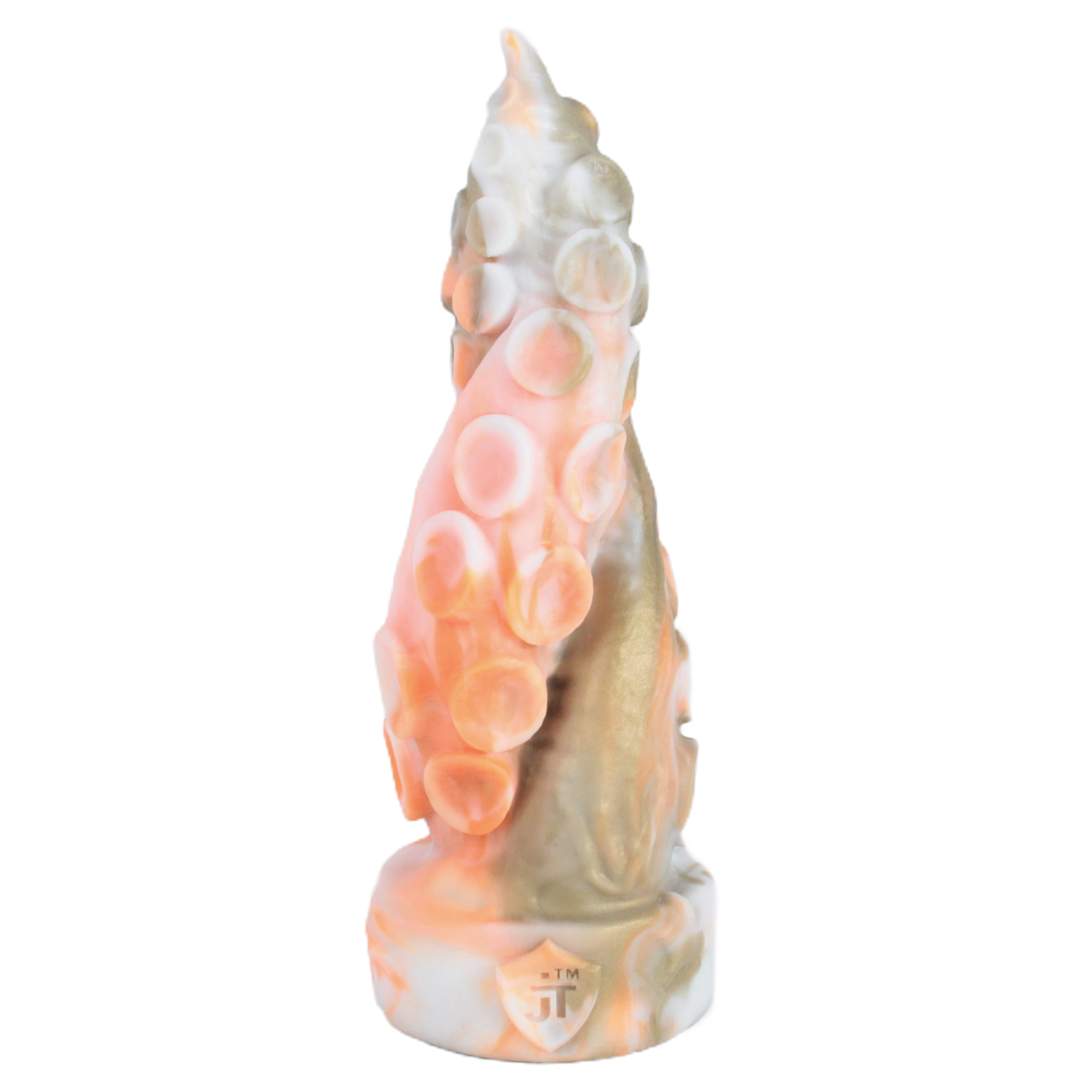 TWISTED TENTACLES - Platinum Silicone Fantasy Dildo