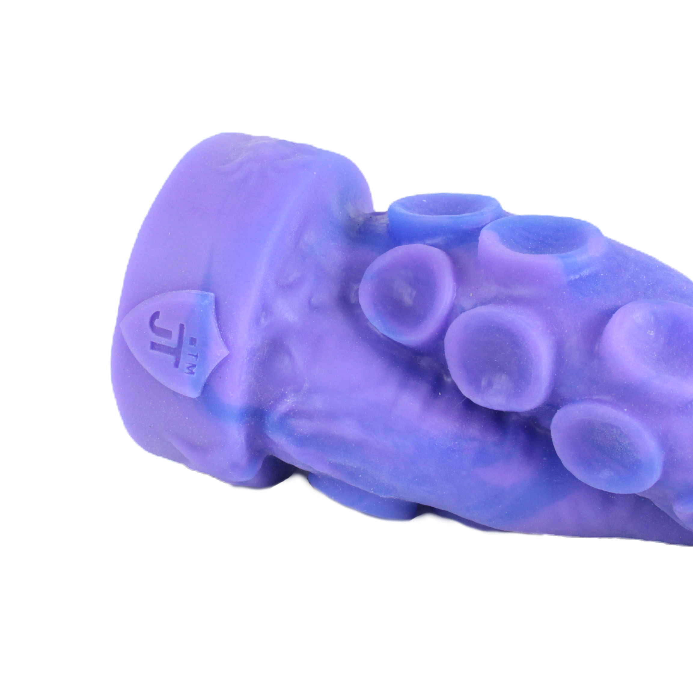 TWISTED TENTACLES - Platinum Silicone Fantasy Dildo