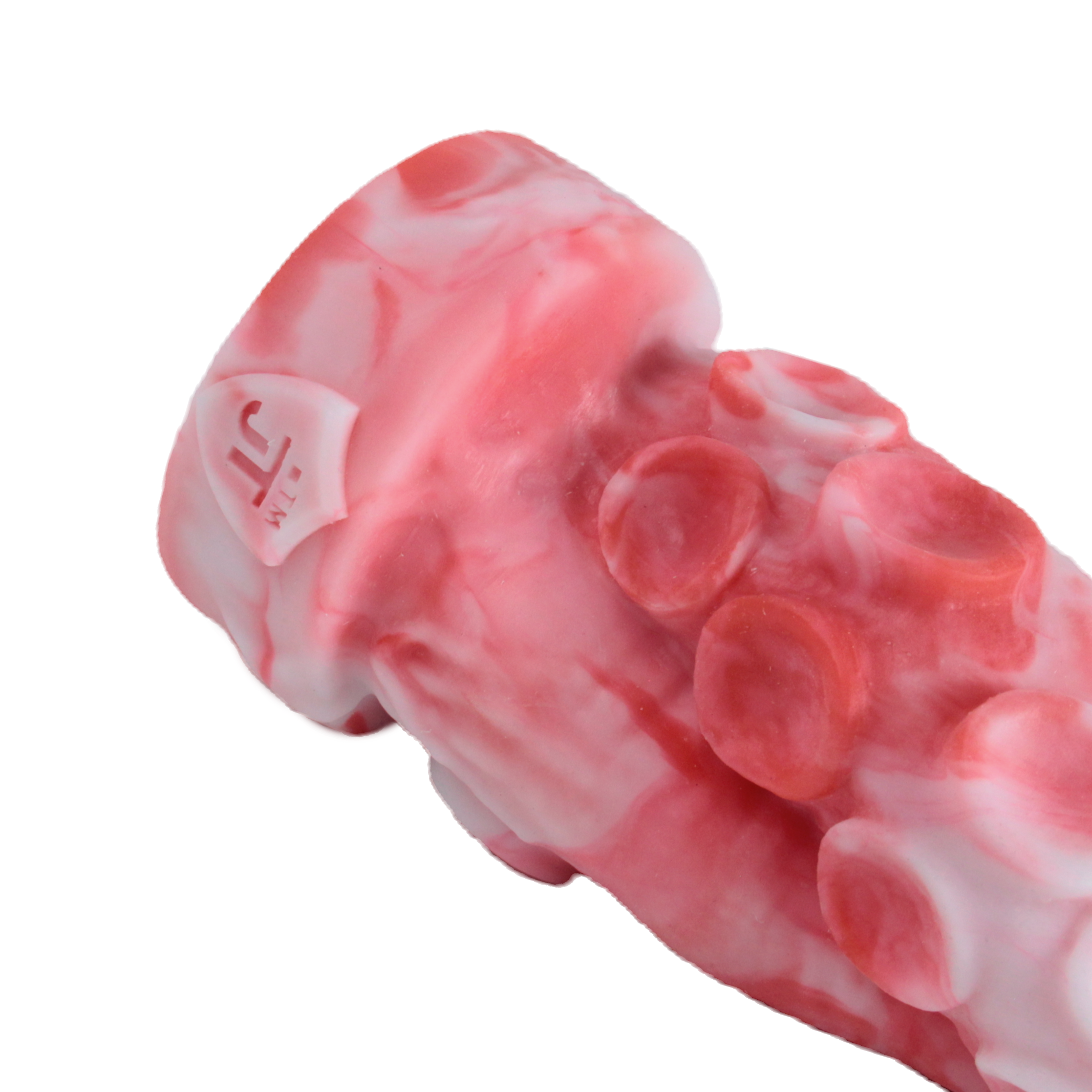 TWISTED TENTACLES - Platinum Silicone Fantasy Dildo