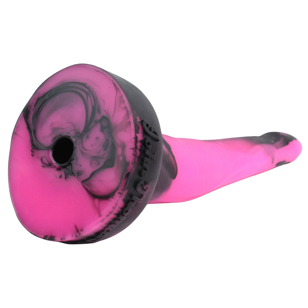 Monster by John Thomas Toys features a vac-u-lock compatible hole at the base of the toy, for added stability when used with compatible accessories.