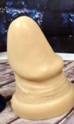 BELL END - Platinum Silicone Stretcher Dildo